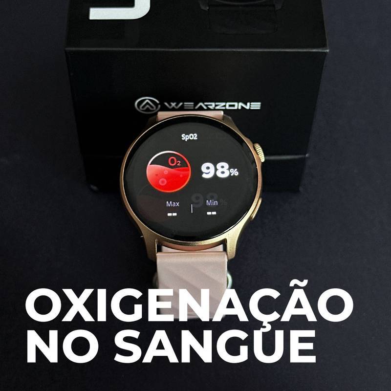 LIFE A PROVA D'ÁGUA 1 ATM AMOLED | BATERIA DE LONGA DURAÇÃO