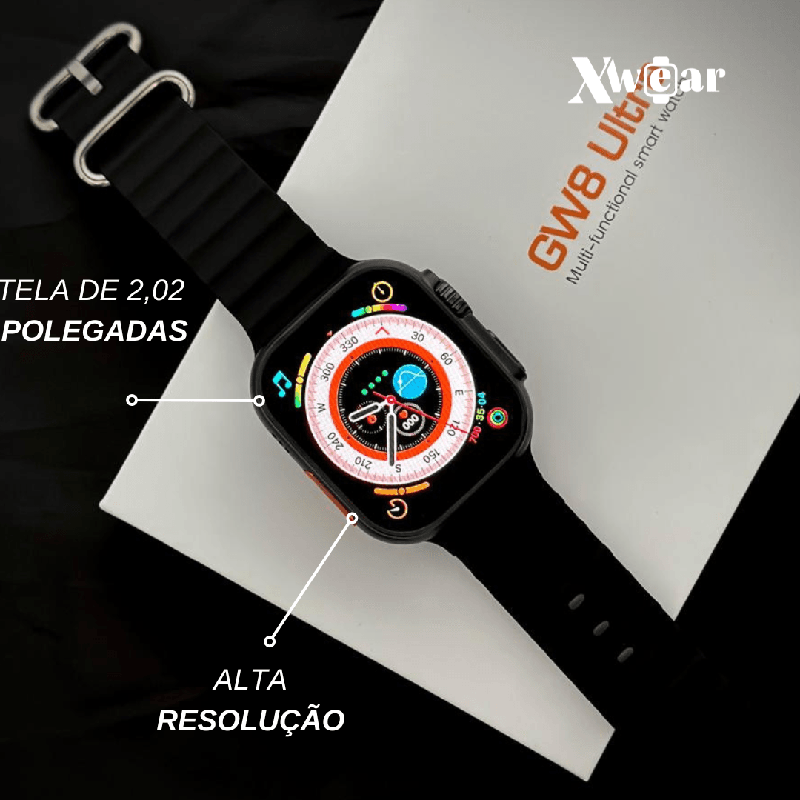 GW8 ULTRA | CUSTO - BENEFÍCIO COM ÓTIMA QUALIDADE DE ACABAMENTO.