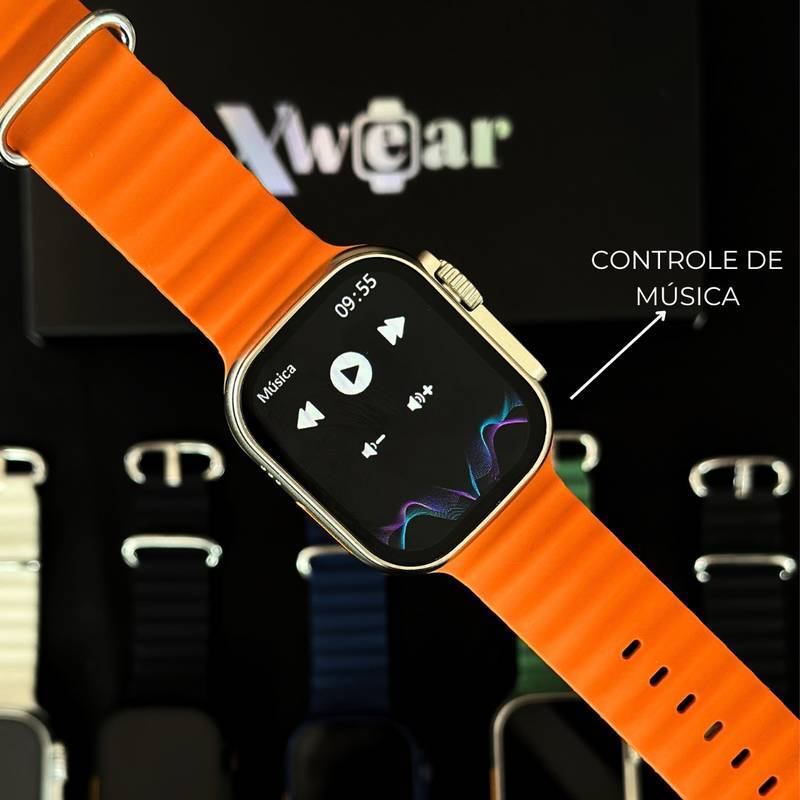 Smartwatch XS9 ULTRA 2 MAX | TRAVA DE PULSEIRAS E PARAFUSOS REAIS