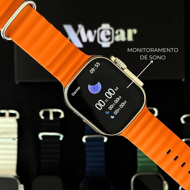 Smartwatch XS9 ULTRA 2 MAX | TRAVA DE PULSEIRAS E PARAFUSOS REAIS