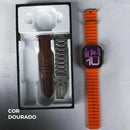 KIT WS-79 ULTRA 2 | Kit 3 pulseiras | Pulseira de Couro e Metal | Segunda geração