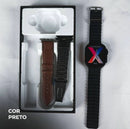 KIT WS-79 ULTRA 2 | Kit 3 pulseiras | Pulseira de Couro e Metal | Segunda geração