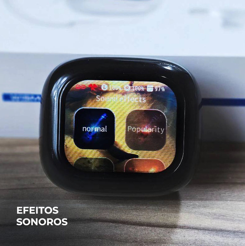 Fone Bluetooth WT-7 | SMART CASE | ANC