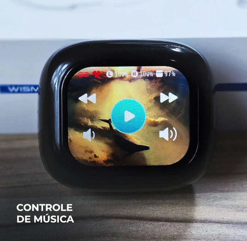 Fone Bluetooth WT-7 | SMART CASE | ANC