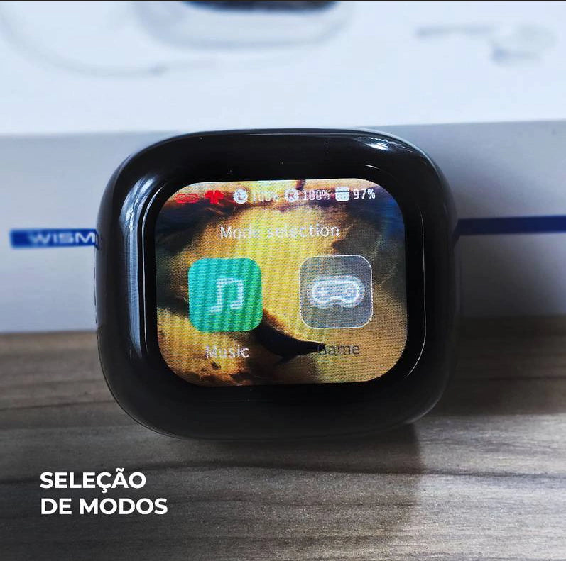 Fone Bluetooth WT-7 | SMART CASE | ANC