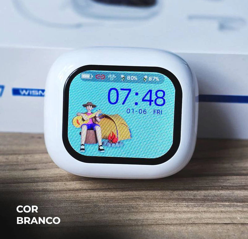 Fone Bluetooth WT-7 | SMART CASE | ANC