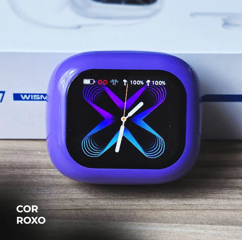 Fone Bluetooth WT-7 | SMART CASE | ANC