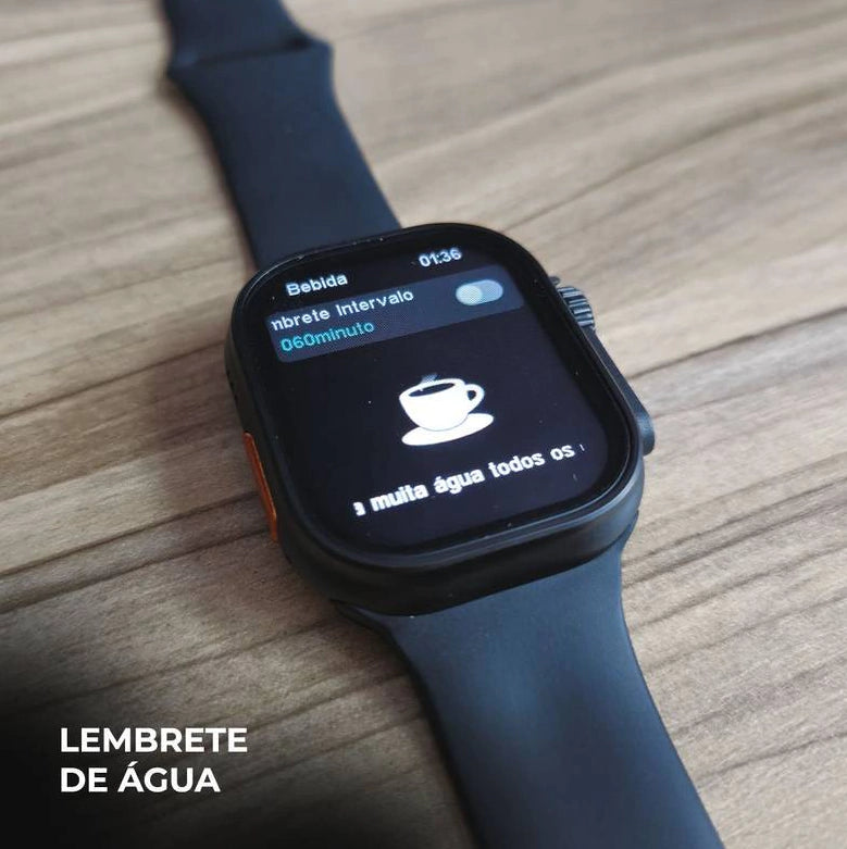 Kit Smartwatch N10 Ultra 49mm | 4 Pulseiras