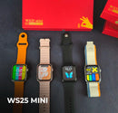 KIT WS25 mini 42mm | 4 pulseiras | Acabamento premium | Dual touch