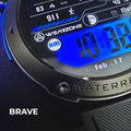 Smartwatch Brave Wearzone – Resistência Militar/5ATM Aprova de água do mar/ GPS Duplo e 170 Modos Esportivos