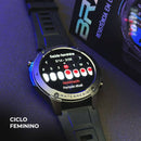 Smartwatch Brave Wearzone – Resistência Militar/5ATM Aprova de água do mar/ GPS Duplo e 170 Modos Esportivos