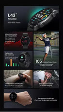 Smarwatch Haylou Solar Plus| Tela AMOLED 60HZ| IP68| BATERIA DE ATE 10 DIAS