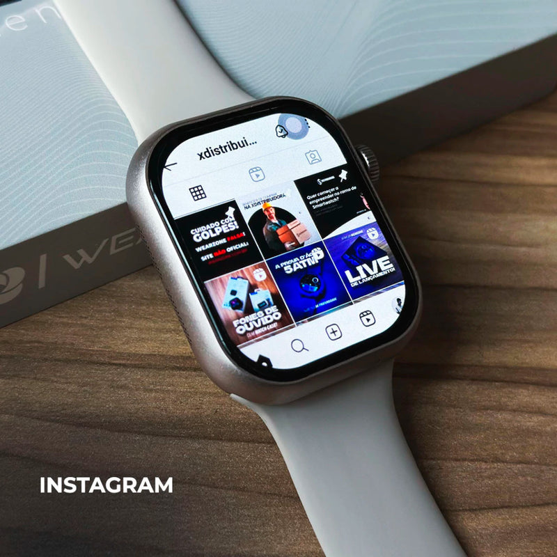 Horizon Lite + 4G Câmera Rotativa | Celular de Pulso Slim