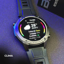 Smartwatch Brave Wearzone – Resistência Militar/5ATM Aprova de água do mar/ GPS Duplo e 170 Modos Esportivos