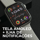 Smartwatch XW 9 Pro - Tradicional Com Tela Amoled E Cpu Dual Core + Função Dois Gestos